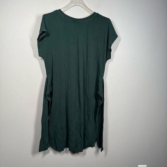 Universal standard Misa linen jersey tie dress ‘deep sea’ green - Picture 11 of 11